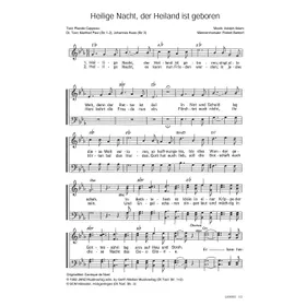 Produktbild des Artikels Heilige Nacht, der Heiland ist geboren (Noten - Download)