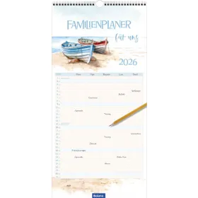 Produktbild des Artikels Familienplaner für uns 2026 - Wandkalender (Kalender - Spiralbindung)