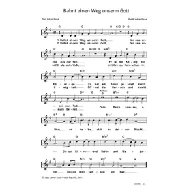 Produktbild des Artikels Bahnt einen Weg unserm Gott (Noten - Download)