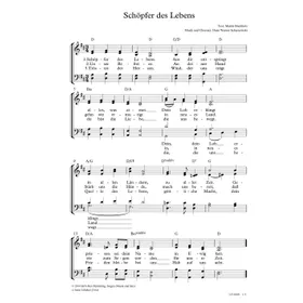 Produktbild des Artikels Schöpfer des Lebens (Noten - Download)