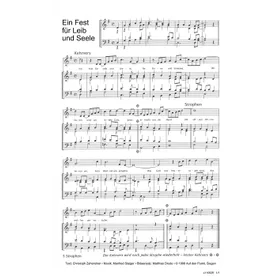 Produktbild des Artikels Ein Fest für Leib und Seele (Noten - Download)