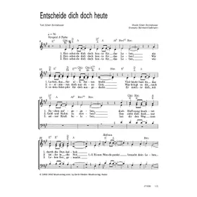 Produktbild des Artikels Entscheide dich doch heute (Noten - Download)