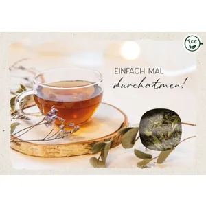 Produktbild des Artikels Teekarte - Einfach mal durchatmen! (Lebensmittel)