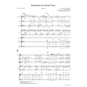 Produktbild des Artikels Bleibend ist deine Treu (Noten - Download)