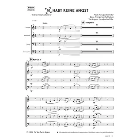 Produktbild des Artikels Habt keine Angst (Bläser) (Noten - Download)