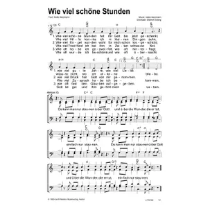 Produktbild des Artikels Wie viel schöne Stunden (Noten - Download)