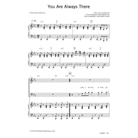 Produktbild des Artikels You Are Always There (Noten - Download)