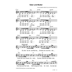 Produktbild des Artikels Vater und Mutter (Noten - Download)