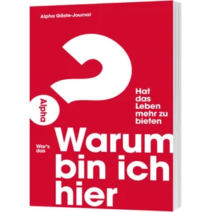 Produktbild des Artikels Warum bin ich hier? - Alpha Gäste-Journal (Buch - Geheftet)