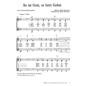 Produktbild des Artikels So ist Gott, er hört Gebet (Noten - Download)