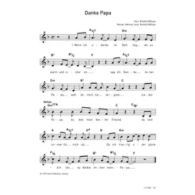 Produktbild des Artikels Danke Papa (Noten - Download)