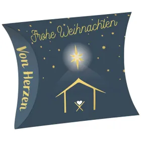 Produktbild des Artikels Schafmilchseife Herz "Frohe Weihnachten" (Kosmetik)