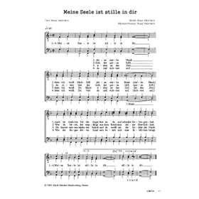 Produktbild des Artikels Meine Seele ist stille in dir (Noten - Download)