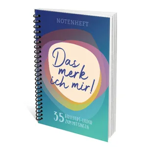Produktbild des Artikels Das merk ich mir! Notenheft (Liederbuch - Spiralbindung)