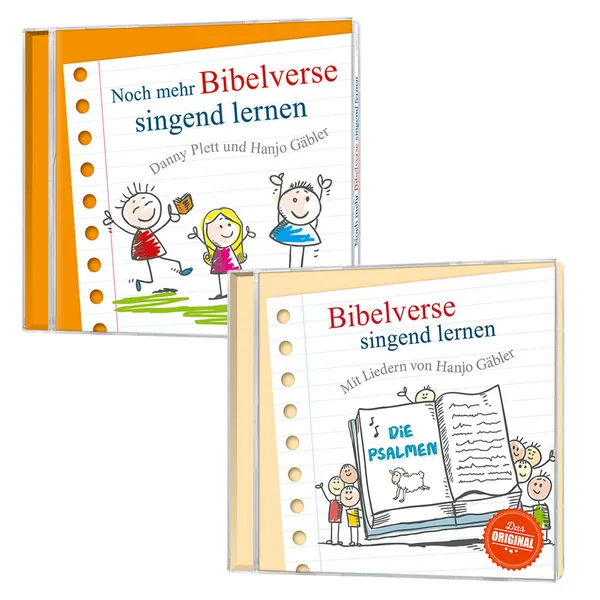 Produktbild des Artikels Bibelverse singend lernen - CD-Set 1 (Audio - CD)
