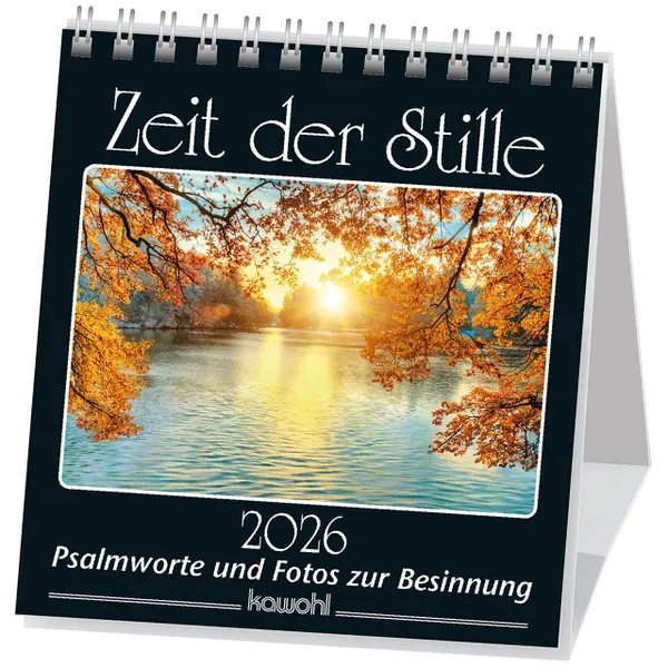 Produktbild des Artikels Zeit der Stille 2026 - Aufstellkalender (Kalender - Spiralbindung)