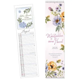 Produktbild des Artikels Wohlfühlen in deiner Hand 2026 - Terminkalender (Kalender - Spiralbindung)