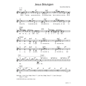 Produktbild des Artikels Jesus Bräutigam (Noten - Download)