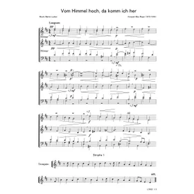 Produktbild des Artikels Vom Himmel hoch, da komm ich her (Noten - Download)