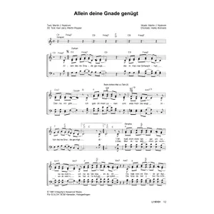 Produktbild des Artikels Allein deine Gnade genügt (Noten - Download)
