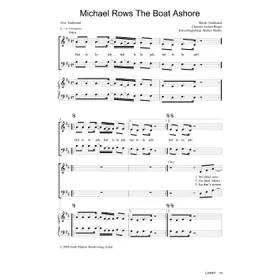 Produktbild des Artikels Michael Rows The Boat Ashore (Noten - Download)