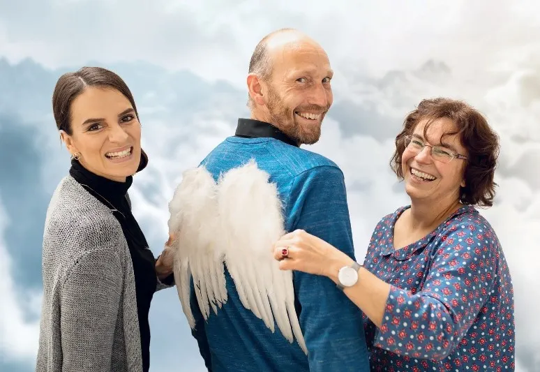 Foto von Désirée Wiktorski, Hannes Böhm und Sigrid Offermann