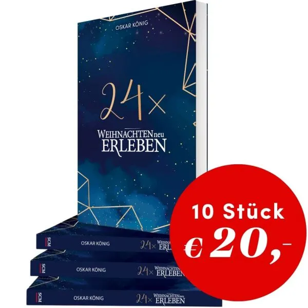 Produktbild des Artikels 24 x Weihnachten neu erleben - Paket (Buch - Klappenbroschur)
