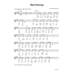 Produktbild des Artikels Barmherzig (Noten - Download)