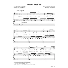 Produktbild des Artikels Wer ist das Kind (Noten - Download)