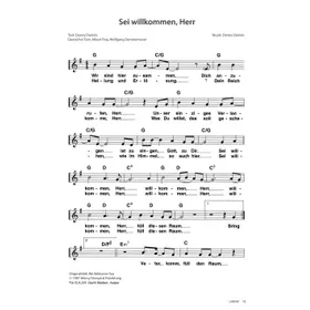 Produktbild des Artikels Sei willkommen, Herr (Noten - Download)