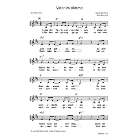 Produktbild des Artikels Vater im Himmel (Noten - Download)
