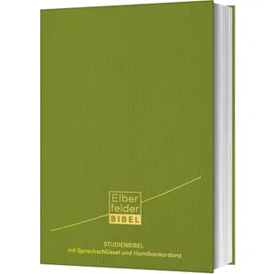 Produktbild des Artikels Elberfelder Studienbibel, Kunstleder, mit Sprachschlüssel und Handkonkordanz (Bibel - Kunstleder)