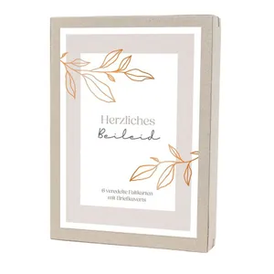 Produktbild des Artikels Kartenbox - Herzliches Beileid (Schreibwaren)
