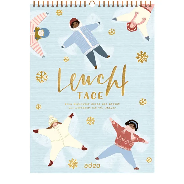 Produktbild des Artikels Leuchttage - Dein Begleiter durch den Advent (Kalender - Spiralbindung)