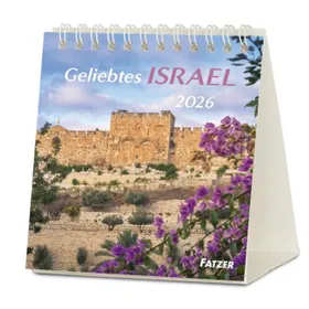Produktbild des Artikels Geliebtes Israel 2026 - Tischkalender (Kalender - Spiralbindung)