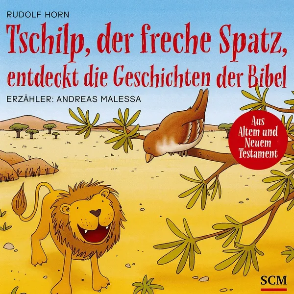 Produktbild des Artikels Tschilp, der freche Spatz, entdeckt die Geschichten der Bibel (MP3-Hörspiel - Download)