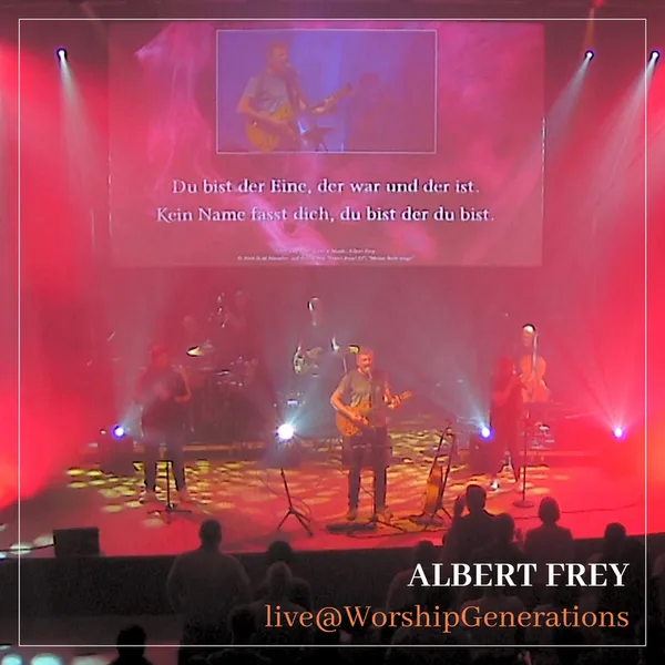 Produktbild des Artikels Albert Frey live@WorshipGenerations (MP3-Album - Download)