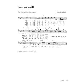 Produktbild des Artikels Herr, du weißt (Noten - Download)