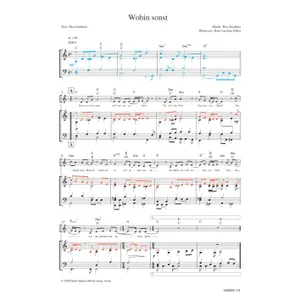 Produktbild des Artikels Wohin sonst (Noten - Download)