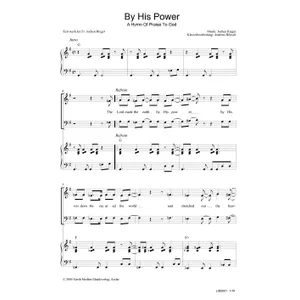 Produktbild des Artikels By His Power (Noten - Download)