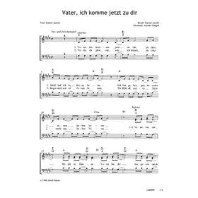 Produktbild des Artikels Vater, ich komme jetzt zu dir (Noten - Download)