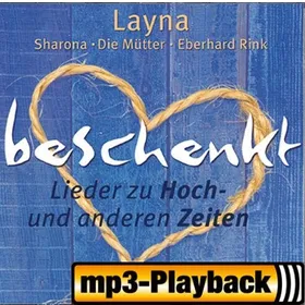 Produktbild des Artikels beschenkt (Playback ohne Backings) (MP3-Album - Download)