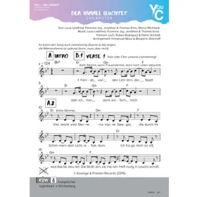 Produktbild des Artikels Der Himmel leuchtet (Noten - Download)