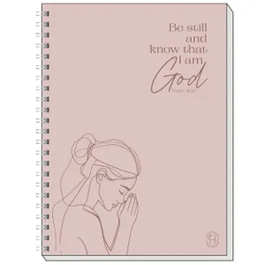 Produktbild des Artikels Memo Block A6: Be still and know that I am God (Schreibwaren - Spiralbindung)