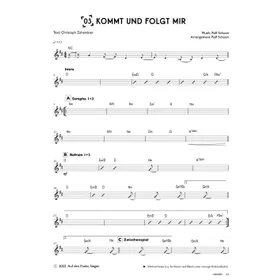 Produktbild des Artikels Kommt und folgt mir (Bandsheet) (Noten - Download)