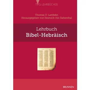 Produktbild des Artikels Lehrbuch Bibel-Hebräisch (Buch - Gebunden)