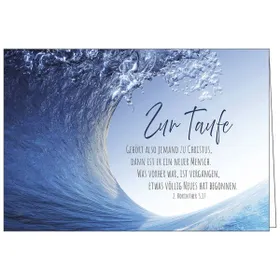 Produktbild des Artikels Faltkarte: Zur Taufe (Schreibwaren)