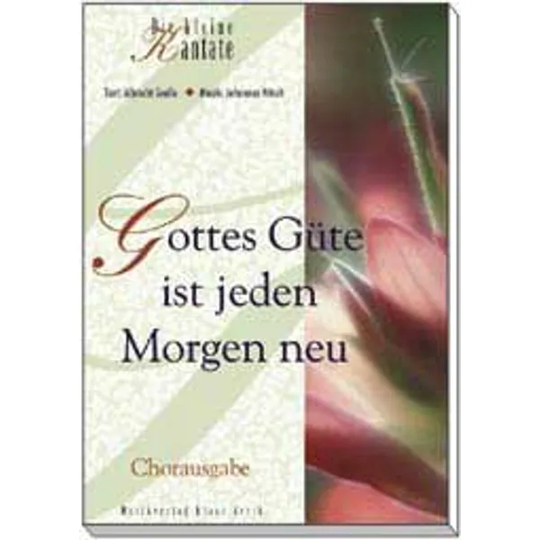 Produktbild des Artikels Morgenchoral (Noten - Download)