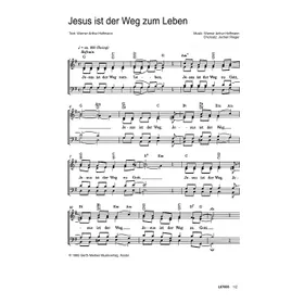 Produktbild des Artikels Jesus ist der Weg zum Leben (Noten - Download)