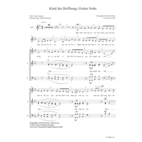 Produktbild des Artikels Kind der Hoffnung: Gottes Sohn (Noten - Download)